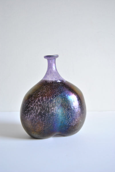 Kosta Boda Bertil Vallien 48137 Artist Collection Purple Volcano Vase