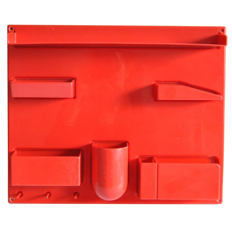 Wall-All III Red Plastic Unit Dorothee Maurer-Becker Uten.Silo