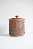 Ed Drahanchuk Lidded Jar Container From Alberta Canada