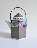 Postmodern Rosenthal Metropol Scenario Teapot By Barbara Brenner